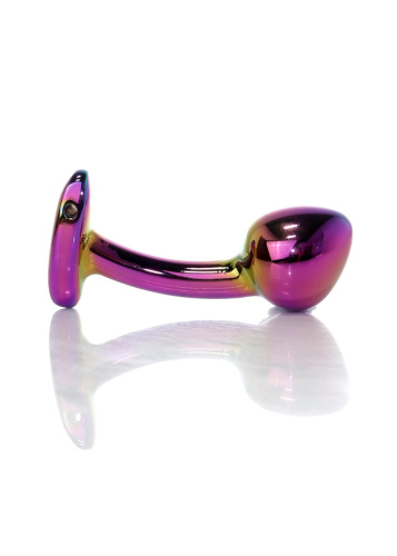 Анальная пробка B-Series Jewellery Multicolour Curved Plug, M