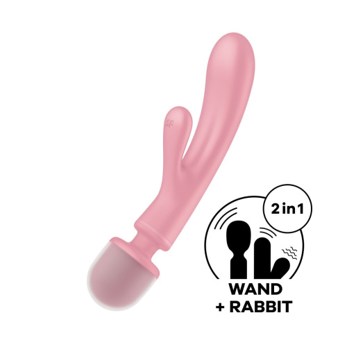 Вібратор-кролик Satisfyer Triple Lover - купити в Києві, Україні