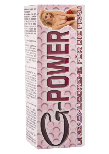 Cobeco G-power Orgasm Creme - Возбуждающий крем для женщин, 30мл