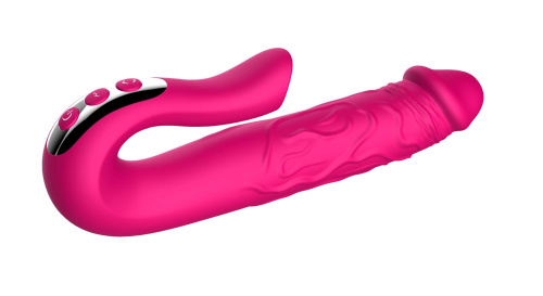 Вібратор Boss Realistic Tongue Stimulating Dildo - купити в Києві, Україні