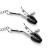 Bedroom Fantasies Nipple Clamps & Silicone Gag Ring - Зажимы для сосков с кляпом, 50 см (черный) Bedroom Fantasies Nipple Clamps & Silicone Gag Ring - Зажимы для сосков с кляпом, 50 см (черный)