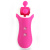 FeelzToys - Clitella Oral Clitoral Stimulator - Стимулятор с имитацией оральных ласк, 11х5 см, (розовый)