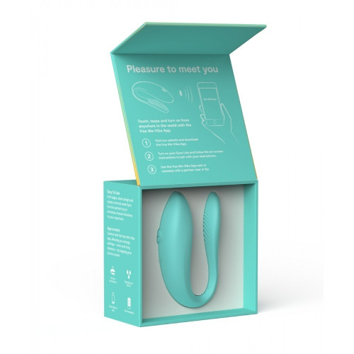 Вибратор для пар со смарт управлением We-Vibe SYNC Lite + Лубрикант 50 мл