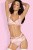 Obsessive Heartina set - Комплект секси белья: бюст, трусики и пояс для чулок, L/XL (розовый) Obsessive Heartina set - Комплект секси белья: бюст, трусики и пояс для чулок, L/XL (розовый)
