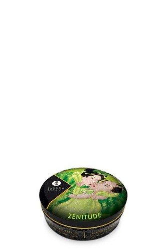 Shunga Massage Candle - Массажная свеча с ароматом зелёного чая, 30 мл