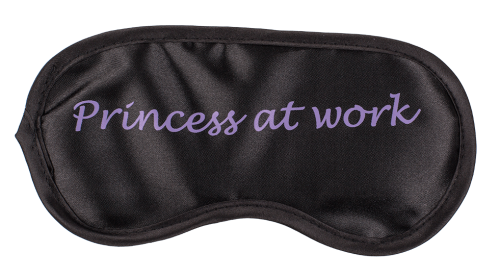 Princess At Work - Маска на глаза, (черный)