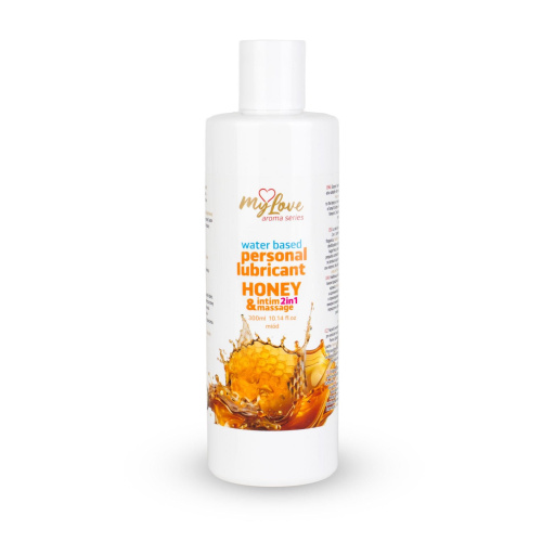 2в1 лубрикант и массажный гель - MyLove Aroma Series Intim&Massage Honey, 300 мл