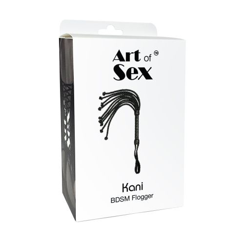 Ажурная плеть Кошка из экокожи Art of Sex - Kani