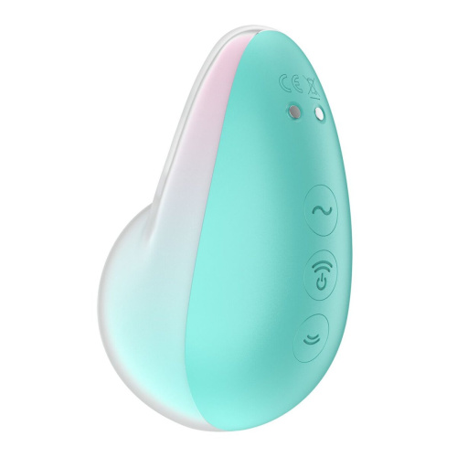 Satisfyer Pixie Dust - Вакуумный стимулятор, 9,4 см (мятный)