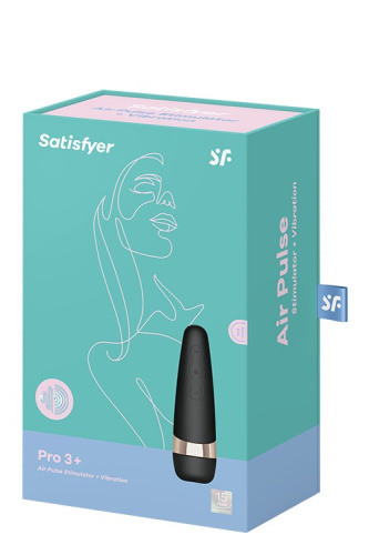 Вакуумный стимулятор клитора Satisfyer Pro 3 +