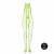Бодистокинг Ouch! Bodystocking With Halterneck, XS/XL