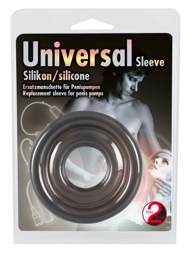 Orion Universal Silicon Sleeve - Насадка для помпи, 8 см (чорна) - купити в Києві, Україні