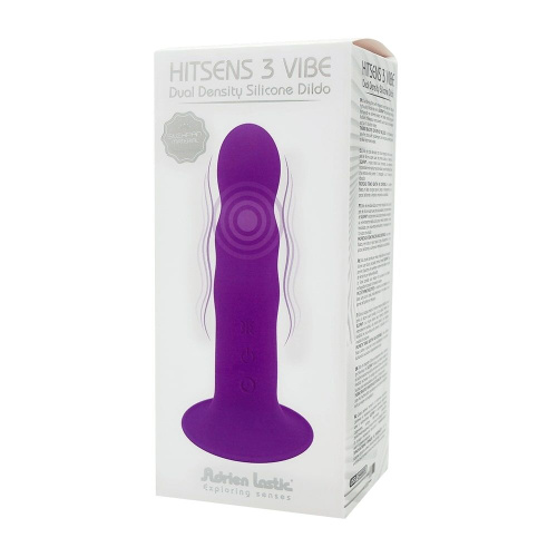 Adrien Lastic Hitsens 3 Purple - Дилдо с вибрацией, 16х4 см