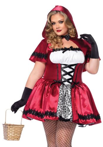 Эротический костюм Красной шапочки Leg Avenue Gothic Red Riding Hood, XL/XXL