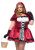 Эротический костюм Красной шапочки Leg Avenue Gothic Red Riding Hood, XL/XXL