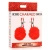 Charmed Pom Pom Nipple Clamps RED - Затискачі на соски (червоний) - купити в Києві, Україні Charmed Pom Pom Nipple Clamps RED - Затискачі на соски (червоний) - купити в Києві, Україні