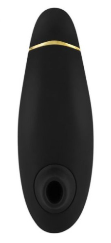 Womanizer Premium - Впечатляющий вакуумный стимулятор клитора, 15.5х5 см (чёрный)