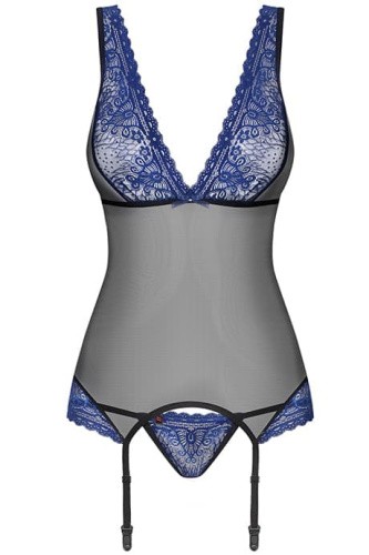 Комплект Obsessive 850-COR-6 corset (S/M)