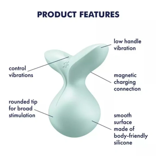 Satisfyer Viva la Vulva 3 Mint - Вибратор (мятный)