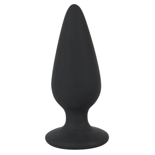 Orion Black Velvets Heavy Plug Small - маленька анальна пробка, 7.8х2.7 см (S) - купити в Києві, Україні