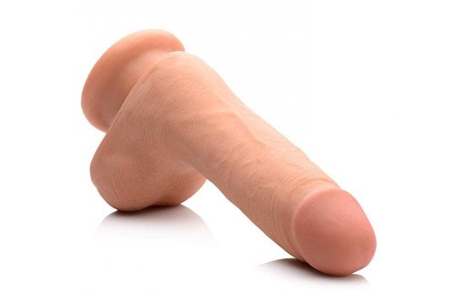 7 Inch Ultra Real Dual Layer Suction Cup Dildo - Medium Skin Tone фаллоимитатор 15х4.5 см. (телесный)