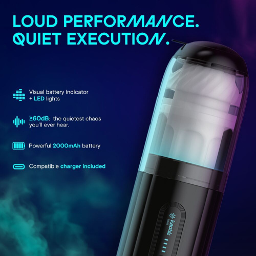 Смарт-мастурбатор Kaotik Labs The Shockwave - купити в Україні | Секс шоп SEX-SHOP.ua