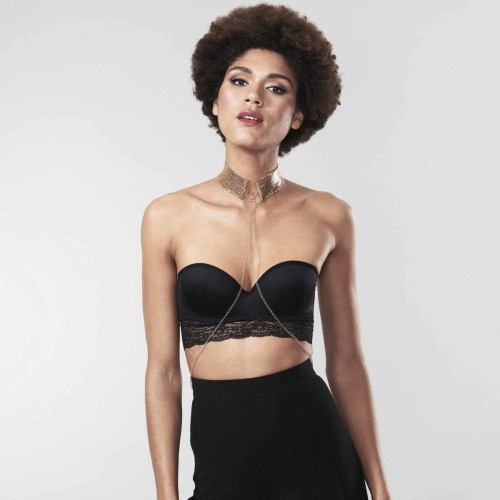 Bijoux Indiscrets Desir Metallique Collar - Украшение на шею, (золотистый)