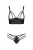 Passion Malwia Bikini - Комплект из эко-кожи с люверсами и ремешками, бра и трусики, 6XL/7XL (чёрный) Passion Malwia Bikini - Комплект из эко-кожи с люверсами и ремешками, бра и трусики, 6XL/7XL (чёрный)