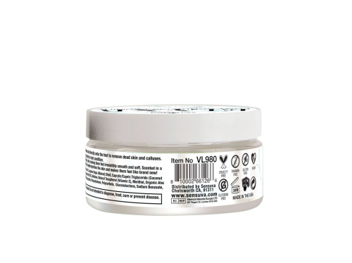 Скраб для ног Sensuva ELXYR Foot Scrub Peppermint, 236 мл