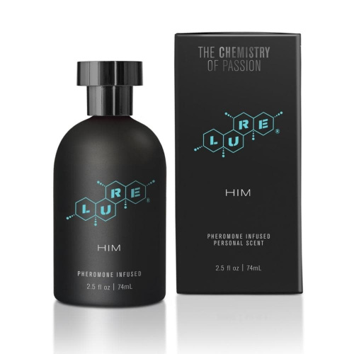 Lure Black Label For Him - Духи с феромонами для мужчин, 74 мл