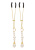 Зажимы для сосков Taboom Tweezers With Pearls Зажимы для сосков Taboom Tweezers With Pearls