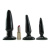 CalExotics Colt anal trainer kit - Набор анальных пробок разного размера, 3 шт (чёрный) CalExotics Colt anal trainer kit - Набор анальных пробок разного размера, 3 шт (чёрный)