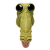 Creature Cocks Swamp Monster Green Scaly Silicone Dildo - фантазийный фаллоимитатор, 23.9х5 см (зелёный)