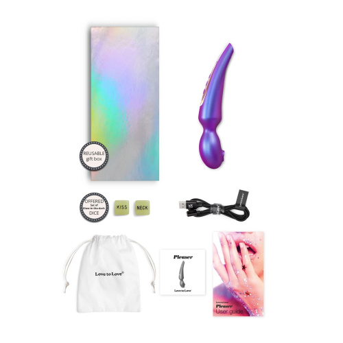 Стимулятор клитора Love To Love Pleaser Iridescent Night