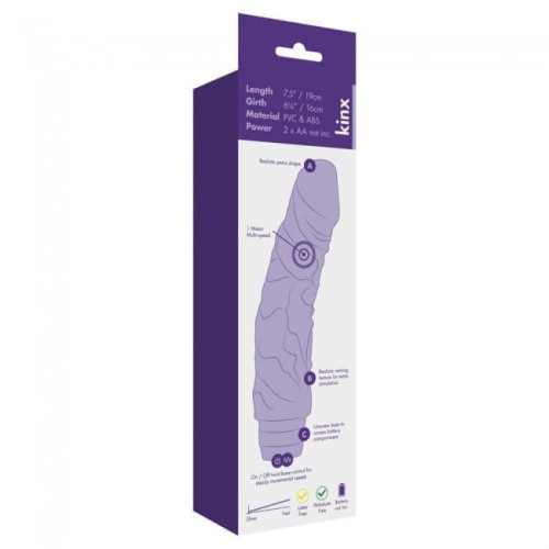 Kinx Rambo 7 Realistic Vibrator - Вибратор, 16х5 см