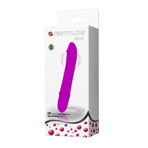 Pretty Love Beck Vibrator Purple - Вибратор, 12 см (фиолетовый)