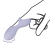 Вибратор на палец Loveline Silicone Finger Вибратор на палец Loveline Silicone Finger