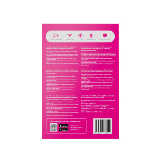 Віброяйце зі смарт управлінням Lovense Lush 4 Mini - купити в Києві, Україні