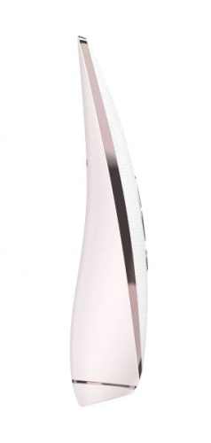 Satisfyer Luxury Pret-a-porter - Преміальний вакуумний стимулятор клітора, 19.3х5.4 см (рожевий з білим) - купити в Києві, Україні