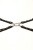 sLash Leather Fixer Large - крестообразный БДСМ фиксатор с карабинами, 52 см (чёрный) sLash Leather Fixer Large - крестообразный БДСМ фиксатор с карабинами, 52 см (чёрный)