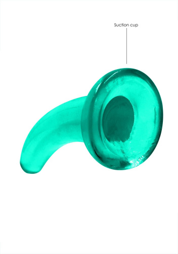 Фаллоимитатор RealRock Non Realistic Dildo with Suction Cup 4,5', 11,5 см