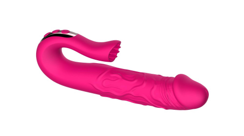 Вібратор Boss Realistic Tongue Stimulating Dildo - купити в Києві, Україні