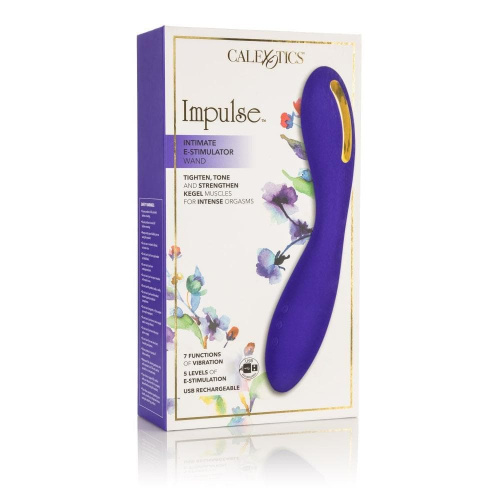 CalExotics Impulse Estim Wand электростимулятор с вибрацией, 14,5х3,75 см