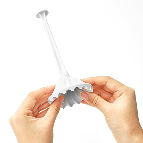 Tenga Flex Silky White мастурбатор з ефектом скручування, 17,6 см (білий) - купити в Києві, Україні