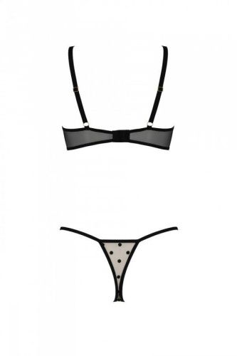 Эротический комплект Passion MARINA SET WITH OPEN BRA, XXL/XXXL