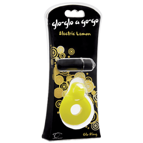 Topco Sales Glo-Glo - виброкольцо, 6х3.4 см (желтый)