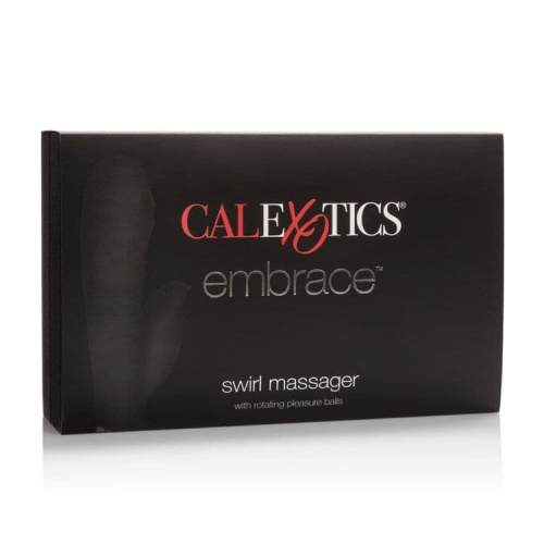 Embrace Swirl Massager - игривый вибратор, 10.8х3.3 см (розовый)