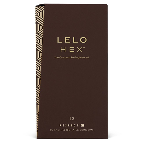 LELO HEX Condoms Respect XL, 12 шт