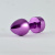 LoveToy Aluminium Anal plug - Металева анальна пробка з кристалом, 8х3 см (фіолетовий) - купити в Києві, Україні LoveToy Aluminium Anal plug - Металева анальна пробка з кристалом, 8х3 см (фіолетовий) - купити в Києві, Україні