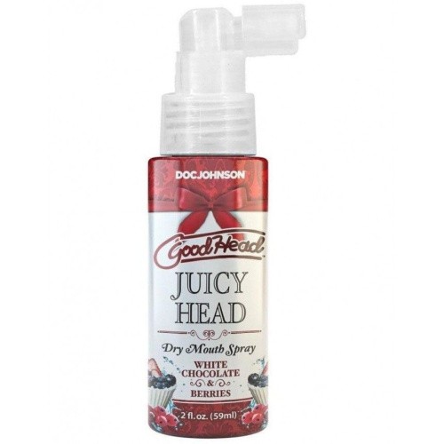 Doc Johnson GoodHead – Juicy Head – White Chocolate and Berries - Зволожуючий оральний спрей, 59 мл - купити в Києві, Україні